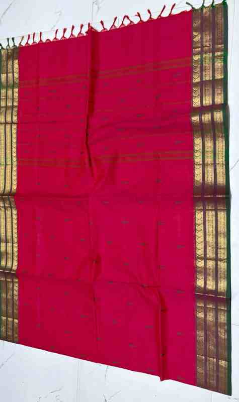 Traditional Kanchi Cotton Saree Collection - Image 12