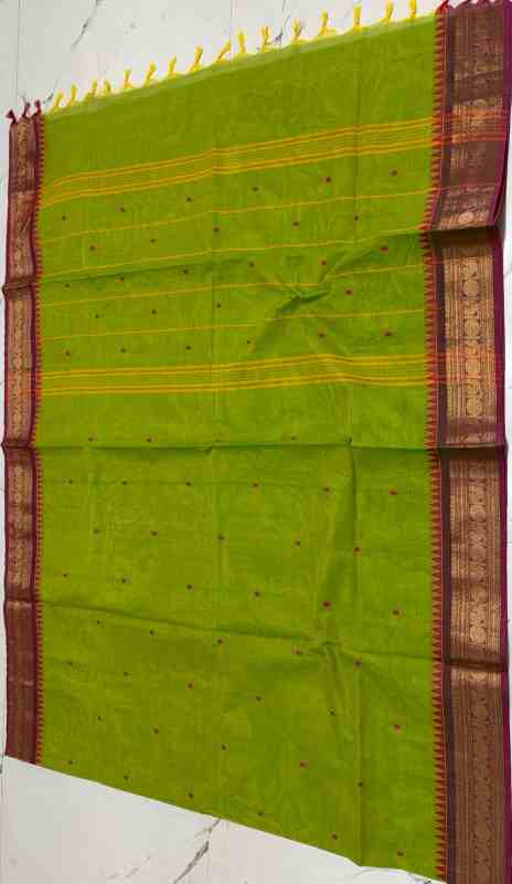 Traditional Kanchi Cotton Saree Collection - Image 8