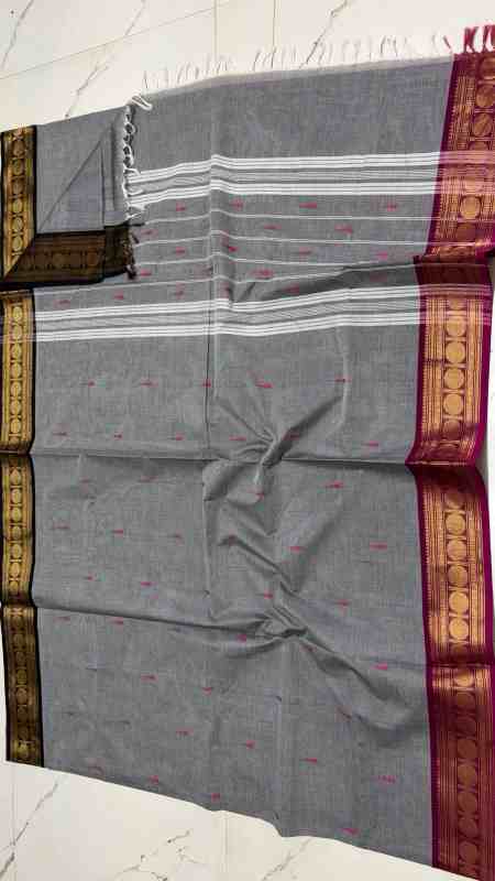 Traditional Kanchi Cotton Saree Collection - Image 15