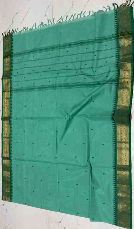 Traditional Kanchi Cotton Saree Collection - Image 7