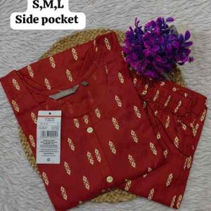 Branded Kurti With Pant Set