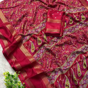 Premium Heavy Mass Mellow Uniform Saree Collection