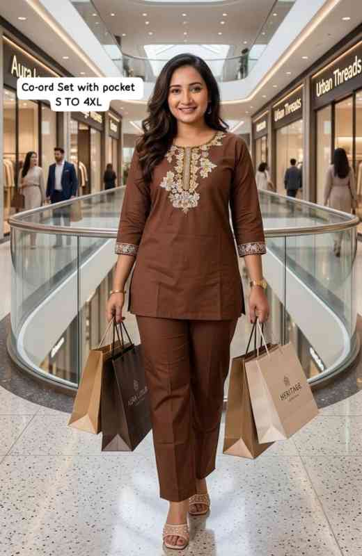 Premium Dhabu Cotton Co-Ord Set - Image 12