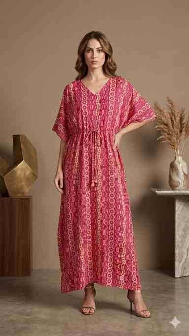 Premium Pure Cotton Ladies Kaftan Collection - Image 13