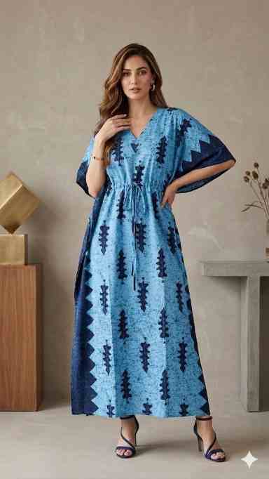 Premium Pure Cotton Ladies Kaftan Collection - Image 14