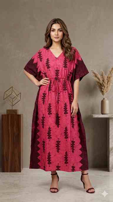 Premium Pure Cotton Ladies Kaftan Collection - Image 15