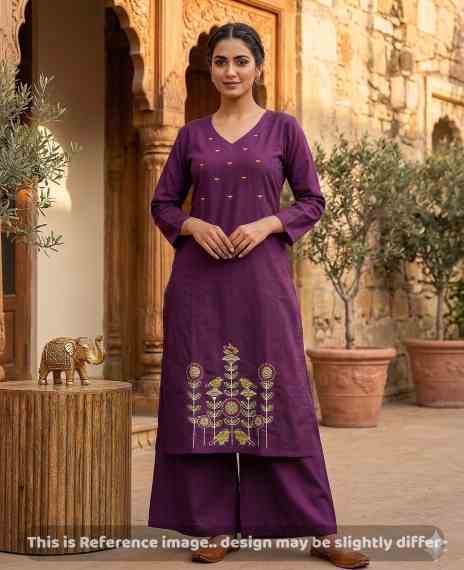 Pure Flex Dhabu Kurti Pant Set - Image 2