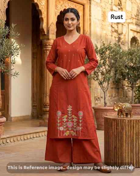 Pure Flex Dhabu Kurti Pant Set - Image 5
