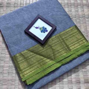 Madisar Elegance – Traditional Pure Cotton Saree