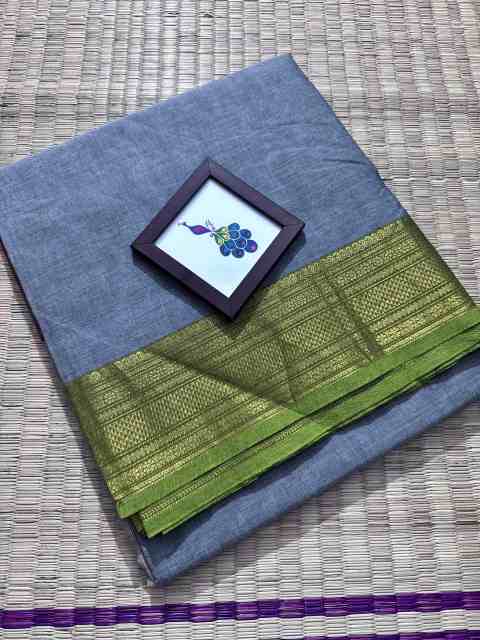 Madisar Elegance – Traditional Pure Cotton Saree