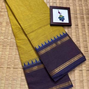 100 Count Pure Kanchi Cotton Saree