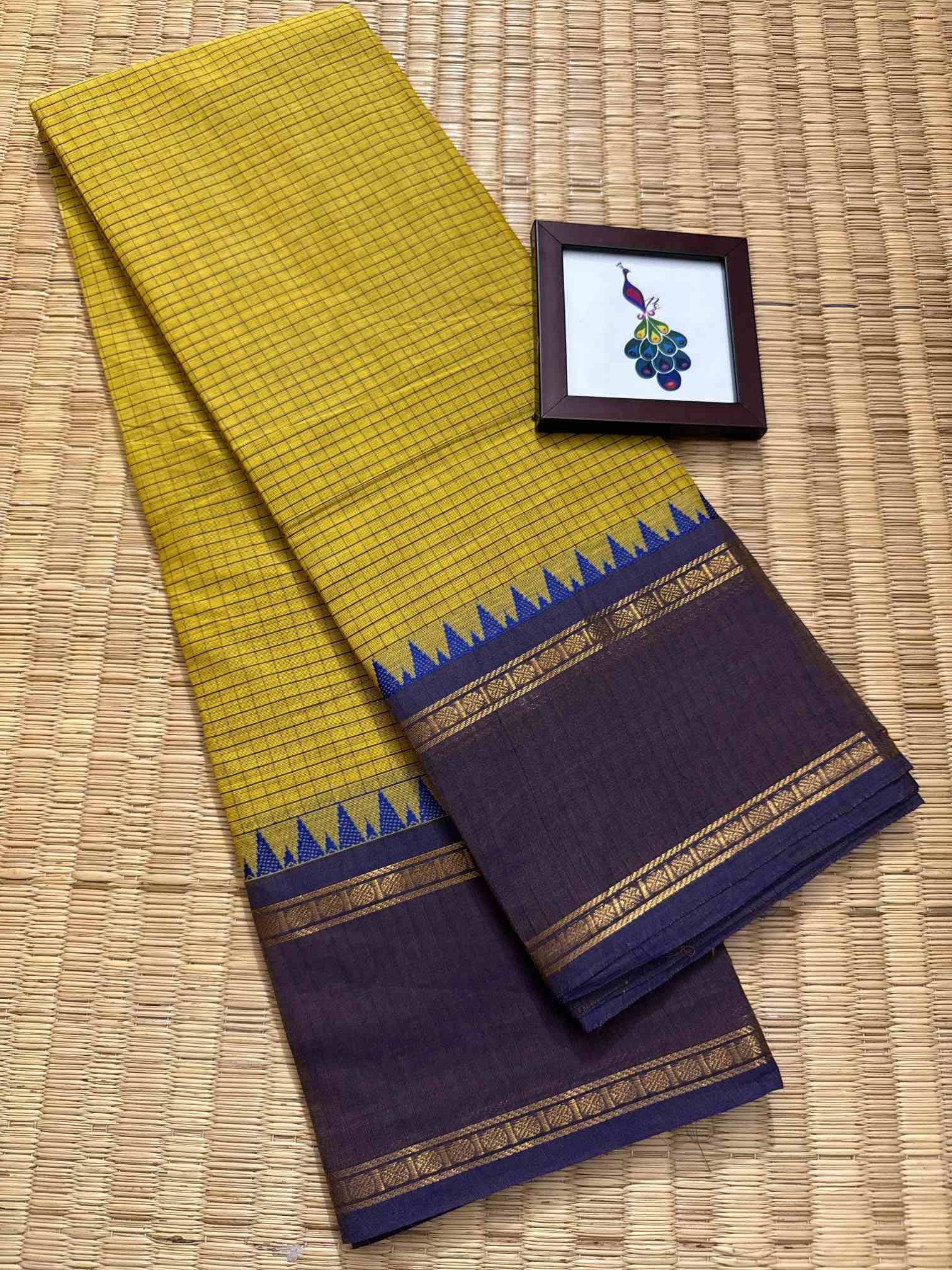 100 Count Pure Kanchi Cotton Saree