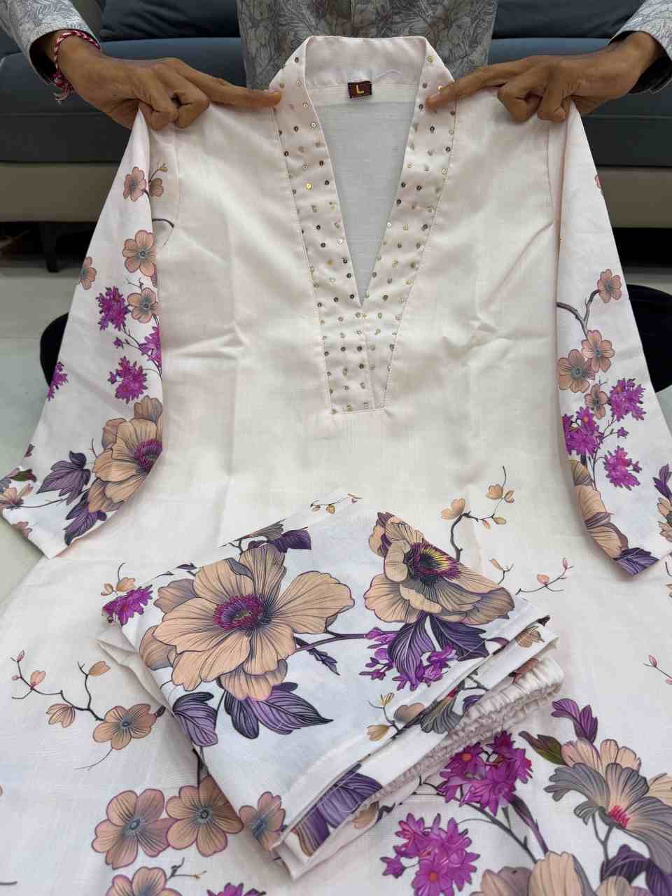 Designer Pure Lilan Cotton Collection - Image 8