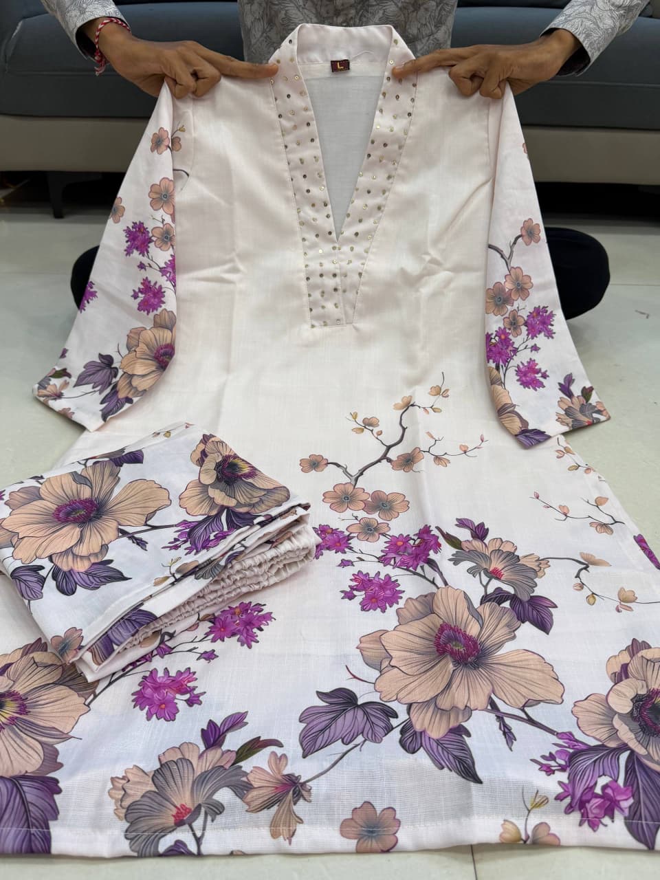 Designer Pure Lilan Cotton Collection - Image 12