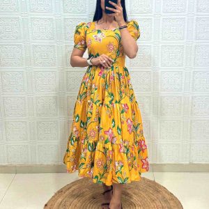 Surekha Muslin Cotton Designer Dress