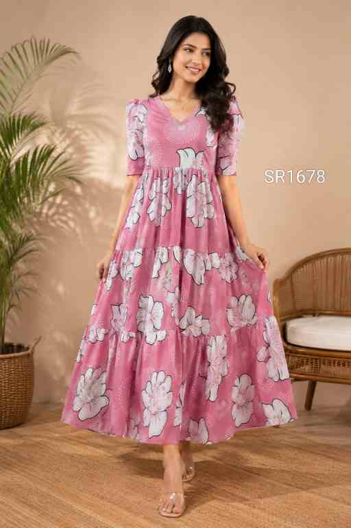 Feeding & Non-Feeding Delta Crush Umbrella Gown - Image 4