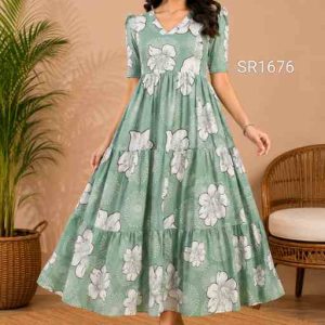 Feeding & Non-Feeding Delta Crush Umbrella Gown