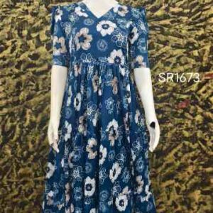 Feeding & Non-Feeding Delta Crush Umbrella Gown
