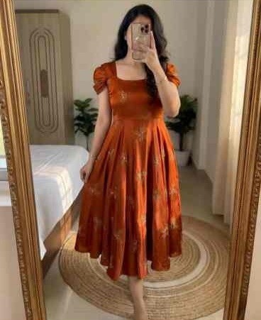 Exclusive Festival Functional Wear Maxi Gown